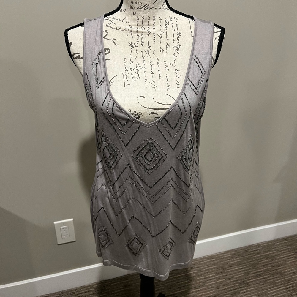 Beaded tank new with tags…from non smoker